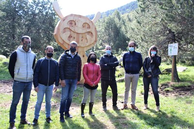Presentació del projecte 'Troba el tamarro' (Foto: Andorra Turisme)