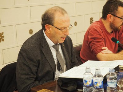 Àngel Rúbio presenta la Memòria 2017 del Síndic Municipal de Greuges de la Seu