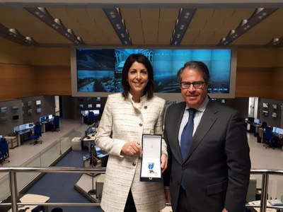 Reconeixement de la DGT a Anna González