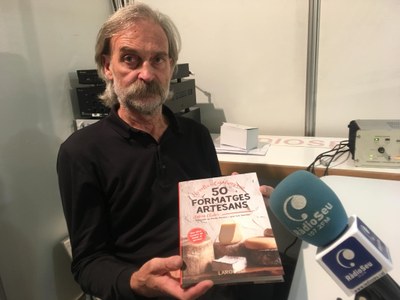Toni Chueca, a l'estudi de RàdioSeu a la Fira de Sant Ermengol