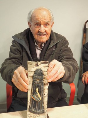 Homenatge de la Germandat a Antoni Gasset Farràs