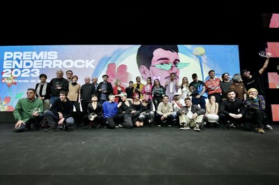 Gala de lliurament dels Premis Enderrock 2023, a l'Auditori de Girona (www.enderrock.cat)