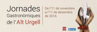 Jornades gastronòmiques de l'Alt Urgell 2016