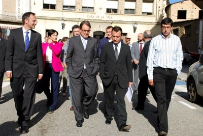 Artur Mas, a Sort (ACN/Marta Lluvich)
