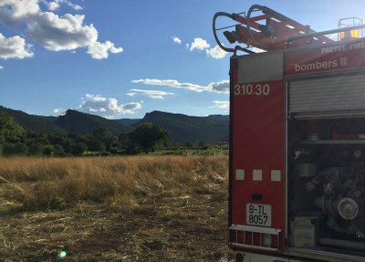 Camió dels Bombers Voluntaris de Coll de Nargó