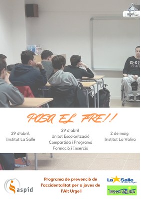 Campanya 'A l'Alt Urgell posem el fre!' 