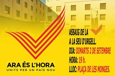 ANC - Assaig de la 'V'