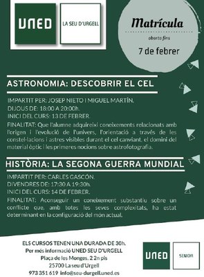 UNED Sènior 2020