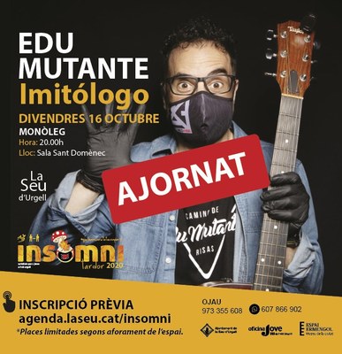 Ajornat l'espectacle 'Imitólogo' a la Seu