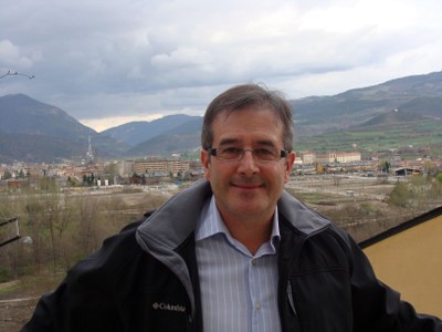 Jordi Ausàs, als estudis de RàdioSeu
