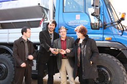 Lliurament del vehicle llevaneus per a la vall de la Vansa i Tuixent