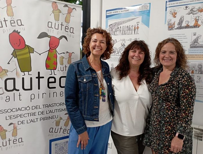 Inauguració de l'exposició d'AUTEA Alt Pirineu sobre mites i realitats de l'autisme (@autea_alt_pirineu)