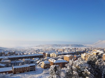Nevada al Berguedà (Foto: Hospital Sant Bernabé)
