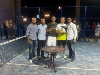 Pàdel Mas d'en Roqueta - Guanyadors masculins 2012