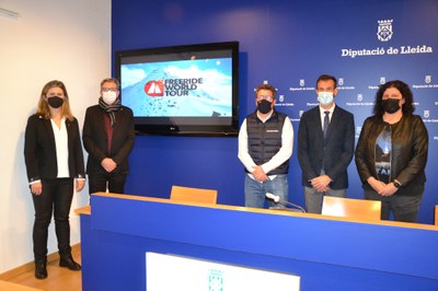 Presentació de la Freeride World Tour a Baqueira (Foto: Diputació de Lleida)