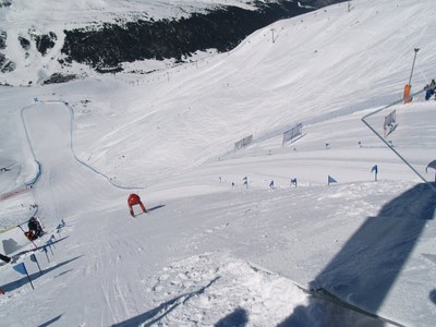Finals de la Copa del Món d'esquí de velocitat a Grau Roig (Grandvalira)