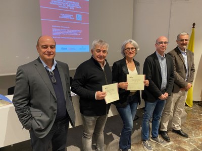 Investigadors becats per estudiar la idoneïtat del Codi Infart i la viabilitat del cribratge d'aneurisma d'aorta abdominal (Foto: Salut)