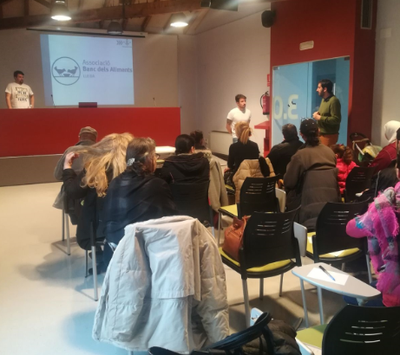 Taller de nutrició saludable al CETAP de la Seu d'Urgell (Foto: Ajuntament de la Seu)