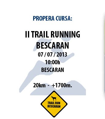 Bescaran Trail Running 2013