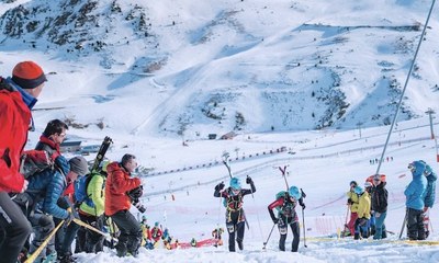 Competició d'esquí de muntanya a Boí Taüll (@boi_taull)