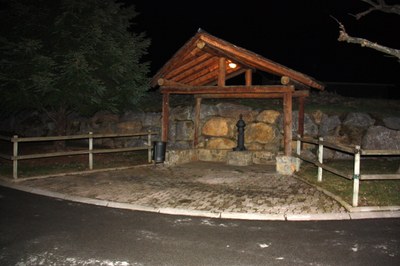 Punt il·luminat a Bolvir (Foto: ACN)