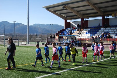 Trobada del CE Ciutat La Seu i EF Pobla (Foto: CE Ciutat La Seu)