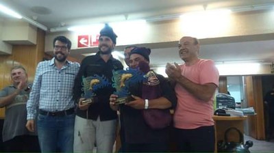 Guanyadors de l'Open Pirineus de Pesca 2015 (Foto: Club de Caça i Pesca de l'Alt Urgell)