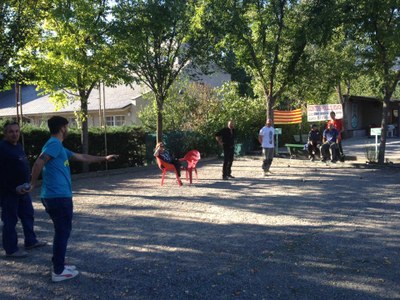 Concurs de petanca a la Seu