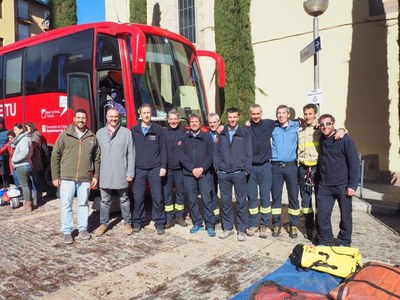 Campanya de donació de sang dels Bombers a la Seu d'Urgell