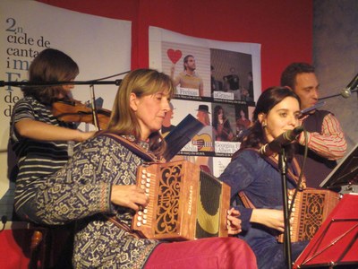 Cicle de Cantautors - Cloenda 2011 amb el Quartet Arbolíac