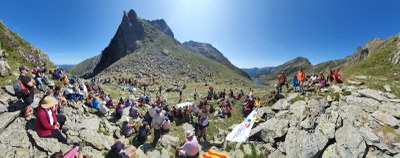 Trobada transfronterera al port de Tavascan (Foto: TES)