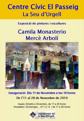 Camila Monasterio i Mercè Arbolí