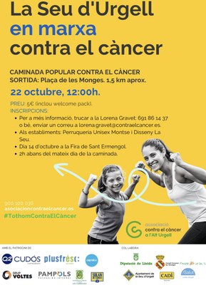 Caminada contra el càncer a la Seu d'Urgell