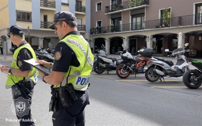 Agents de la Policia d'Andorra (Foto: Policia d'Andorra)