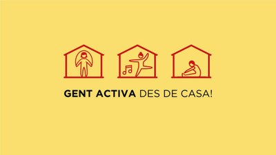 Campanya 'Gent activa des de casa'