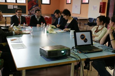 Joventut - Visita Toni Reig