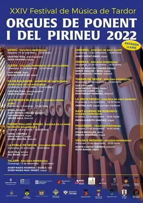 Festival Orgues de Ponent i el Pirineu