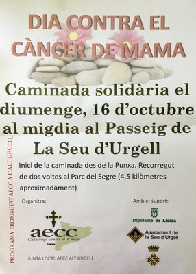 Canimada solidària pel Dia contra el Càncer de Mama 