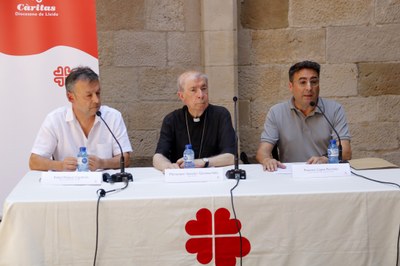 Presentació de la memòria 2024 de Càritas d'Urgell, Solsona i Lleida (Foto: ACN)