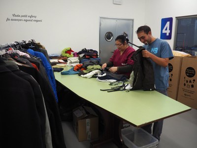 Treballadors del projecte 'Activa't'