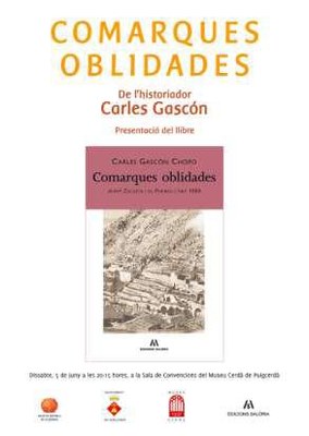 Carles Gascón - Portada llibre 'Comarques oblidades'
