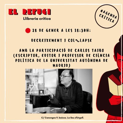 Xerrada de Carlos Taibo a la Seu d'Urgell