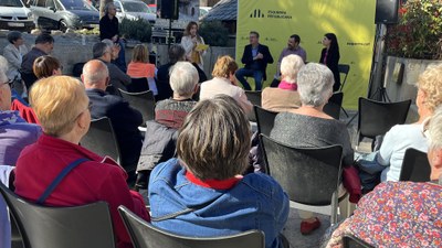 Presentació de Sergi Parramon com a candidat a l'alcaldia d'Organyà per ERC (Foto: ERC Alt Urgell)