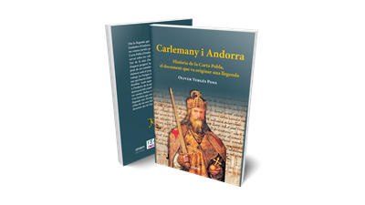 Portada del llibre 'Carlemany i Andorra'