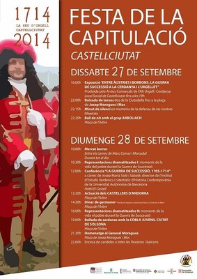 Tricentenari - Festa de la Capitulació cartell