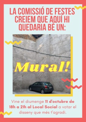 Votació per crear un mural a Castellciutat