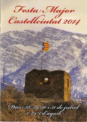 Castellciutat - Festa Major 2014 cartell