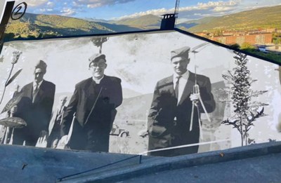 Recreació del mural previst al carrer Doctor Robert de Castellciutat