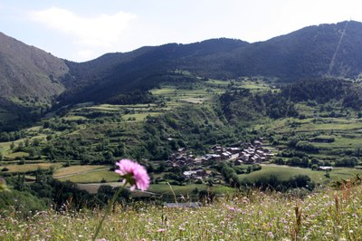 Zona per on s'ha ampliat el Parc Natural de l'Alt Pirineu al nucli de Civís (Foto: ACN)