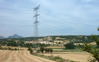 Torre d'alta tensió a Figuerola d'Orcau (ACN / arxiu)